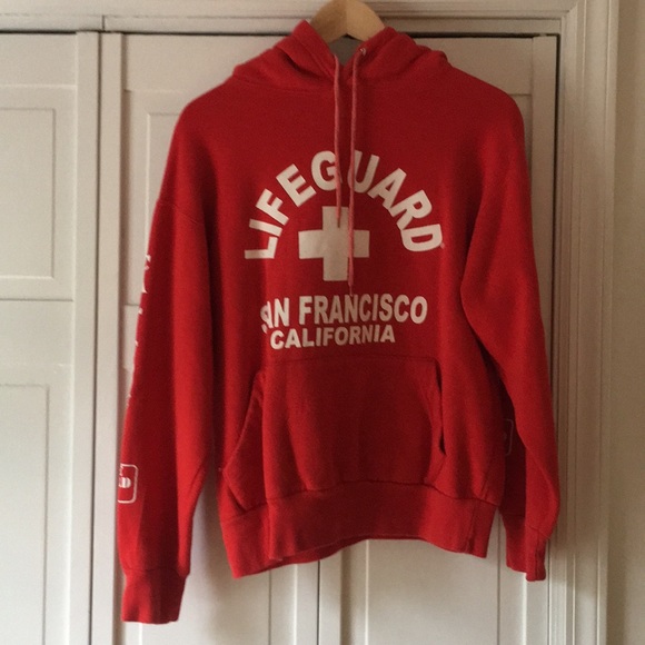 Vintage Lifeguard Sweatshirt - Picture 1 of 2